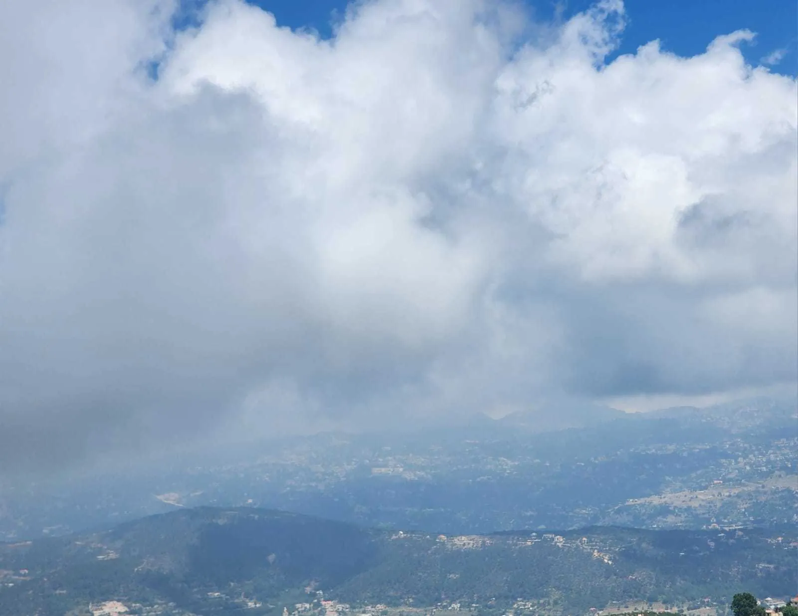 Land in Zaarour, Metn Overlooking the Mountains