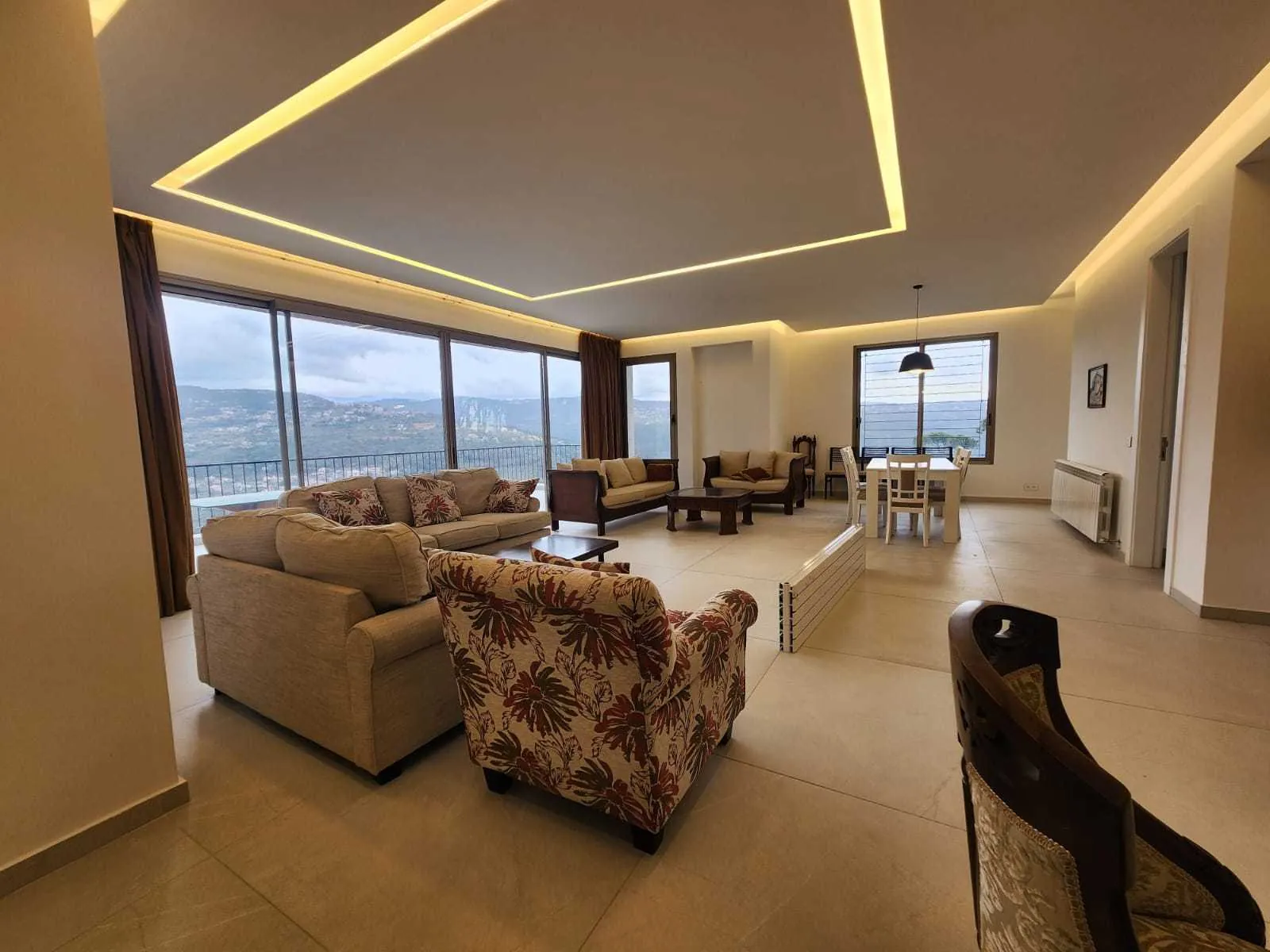 FURNISHED Luxurious Apartment in Baabdat with Mountain View