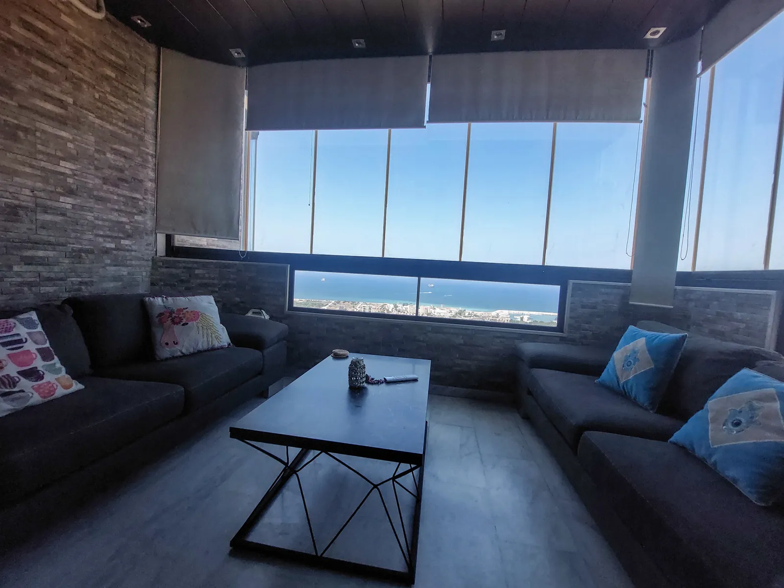 Furnished Apartment in Dbayeh, Metn with a Breathtaking Sea View