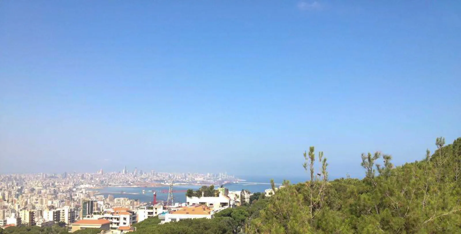 Land in Rabieh, Metn with Breathtaking Sea and Mountain View — الصورة 2