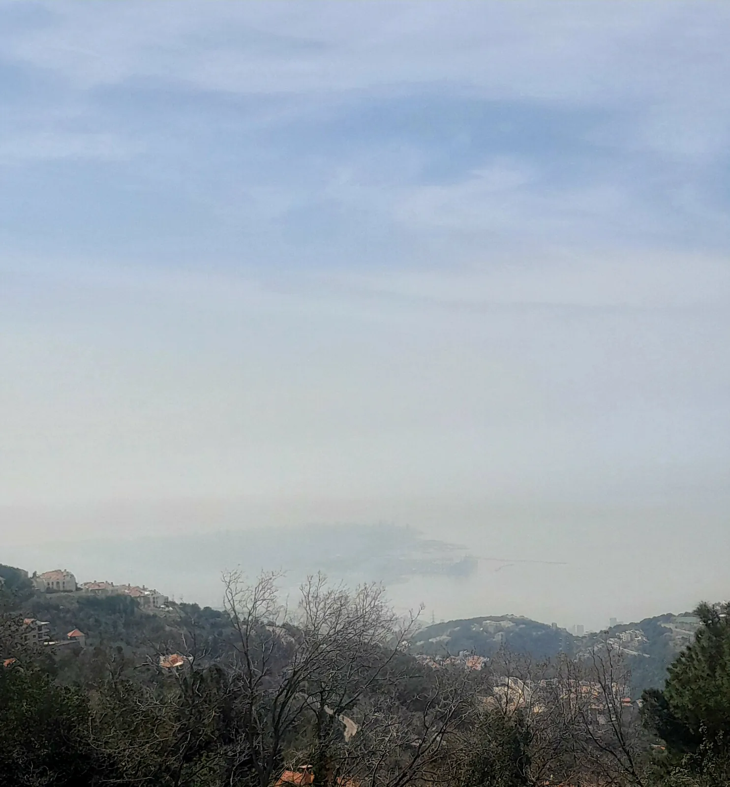 Land in Bhorsaf, Metn Overlooking the Mountains and the Ocean — الصورة 1