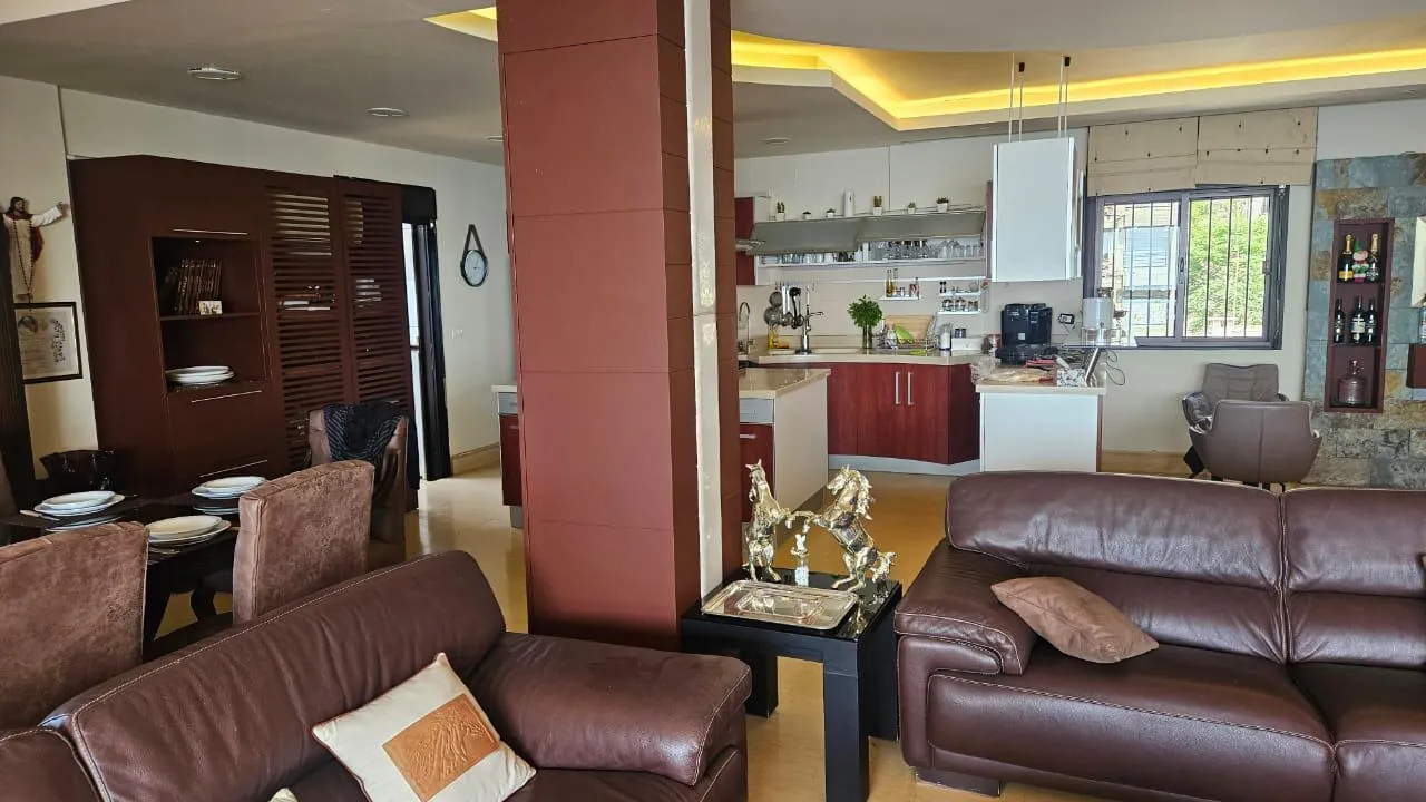 Furnished Duplex in Sahel Alma, Keserwan + Terrace & Sea View — الصورة 4