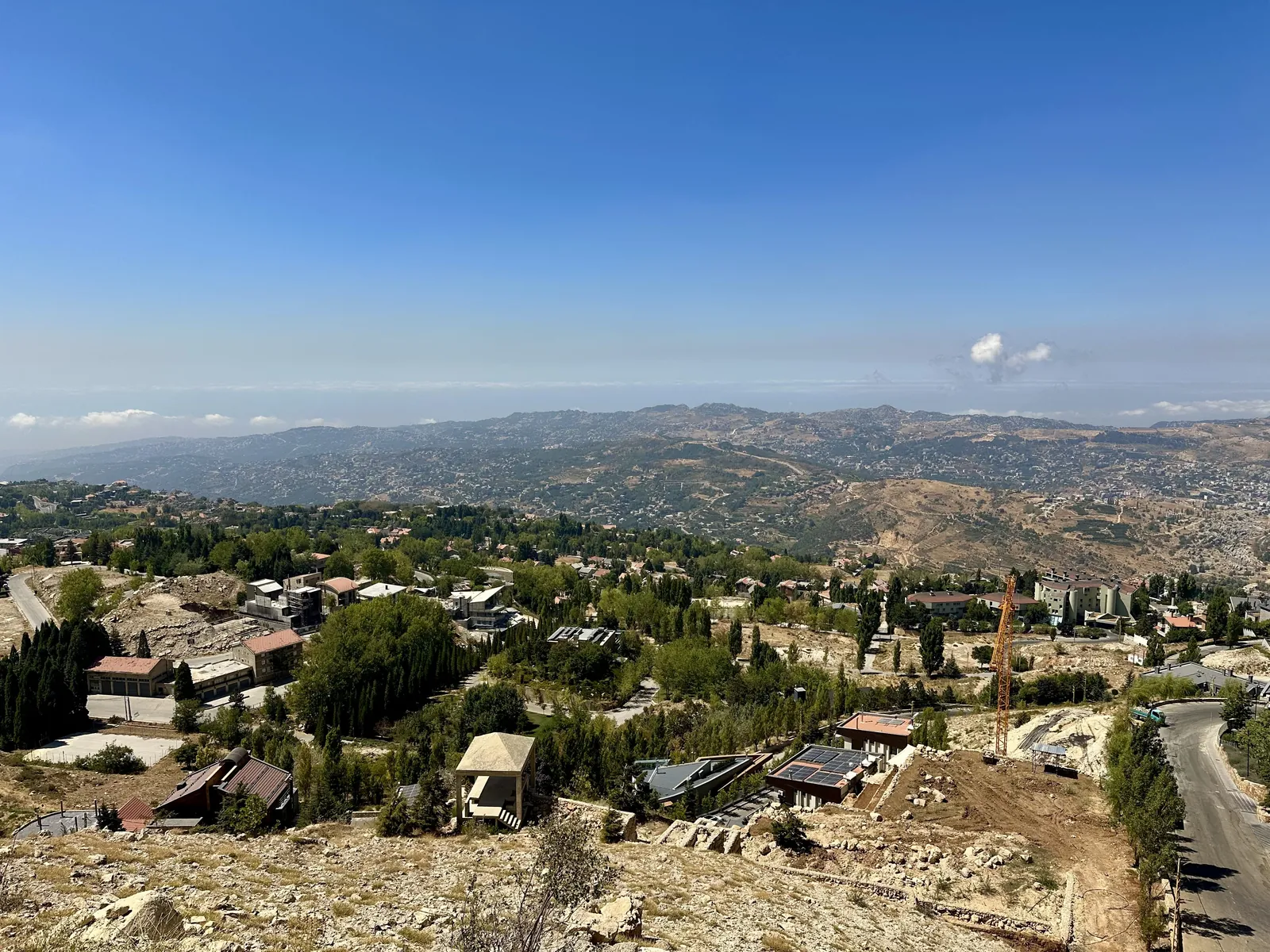 Land in Tilal Fakra with Panoramic View Over the Mountains & the Sea