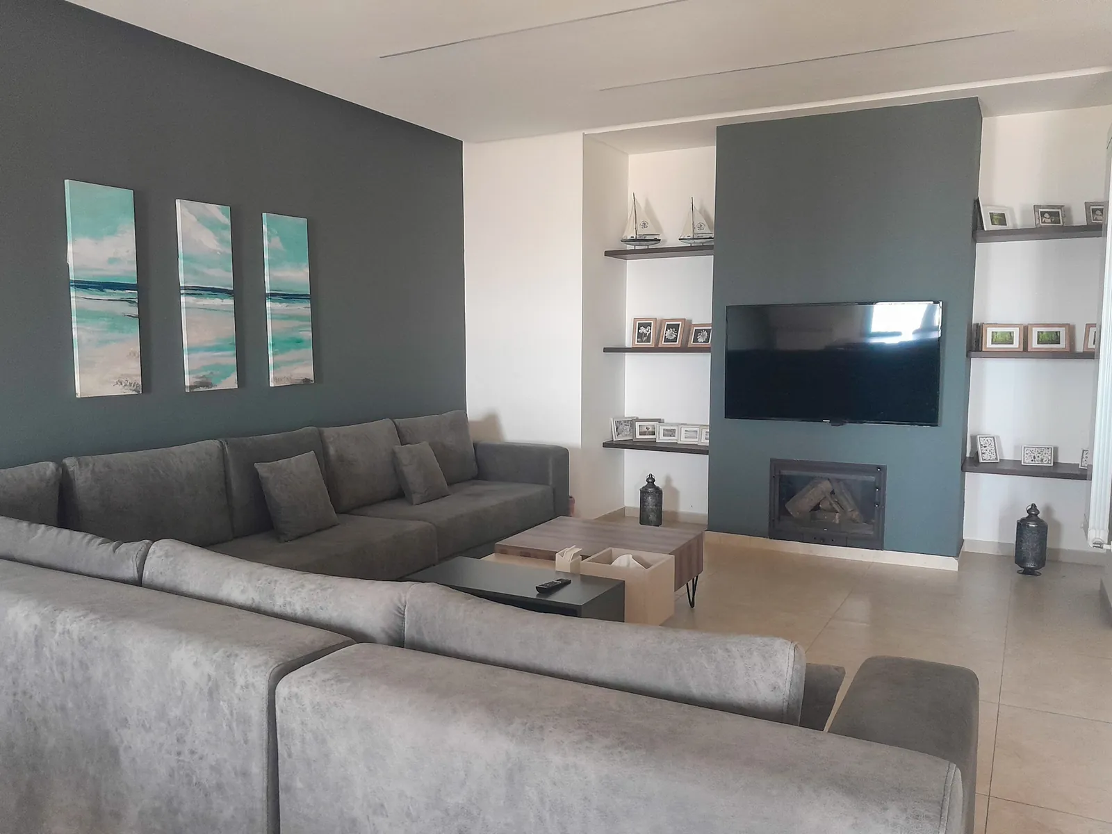 FURNISHED Rooftop Apartment in Bikfaya with Mountain & Sea View