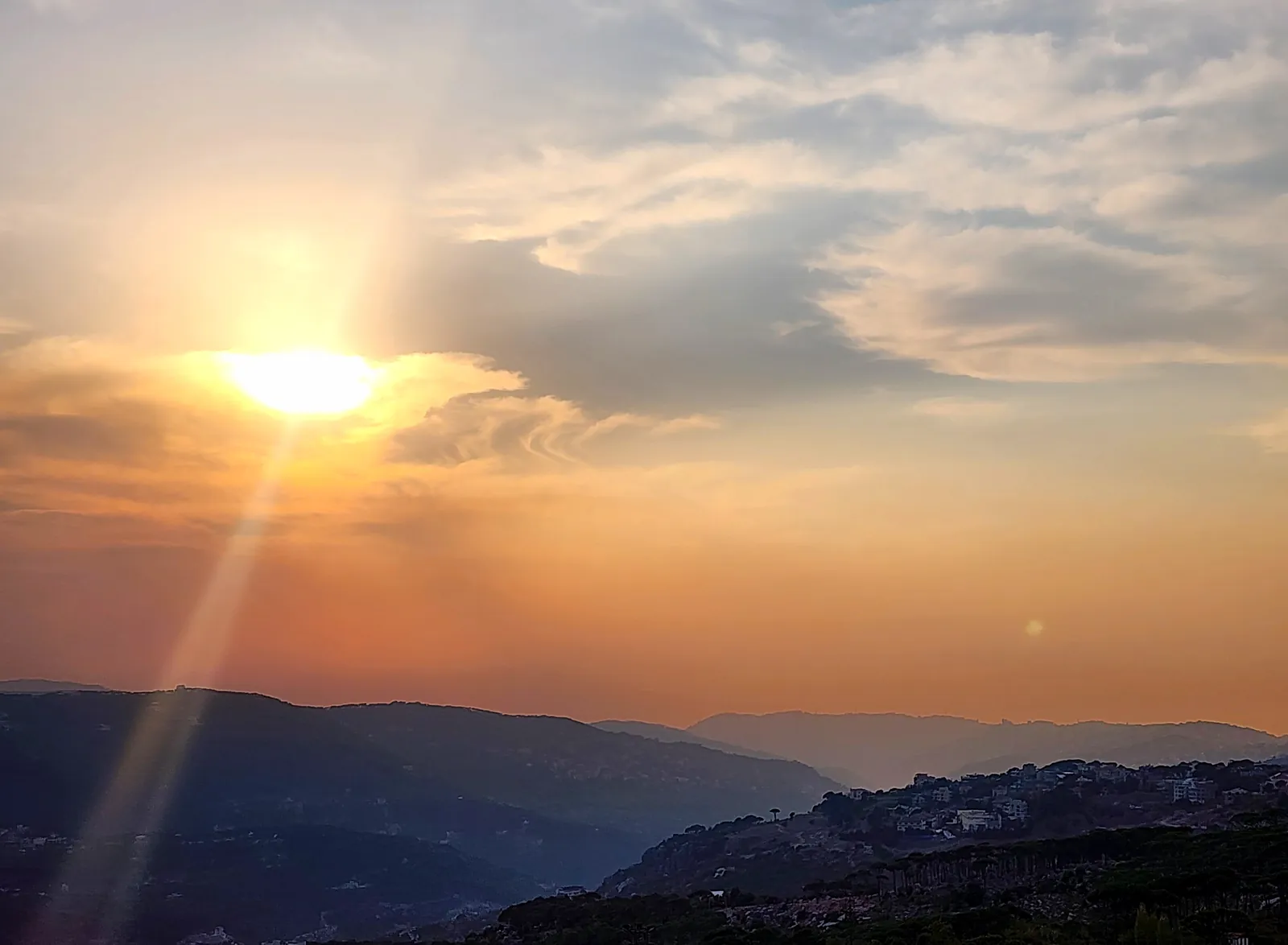 Land in Mtein, Metn Overlooking the Mountains