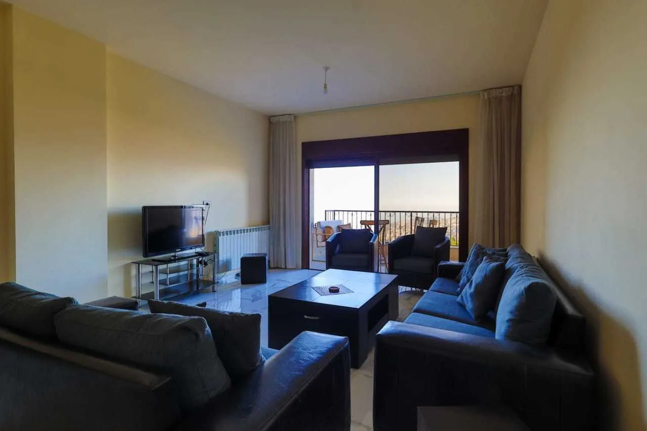 Apartment in Bikfaya, Metn with Mountain and Sea View — الصورة 2