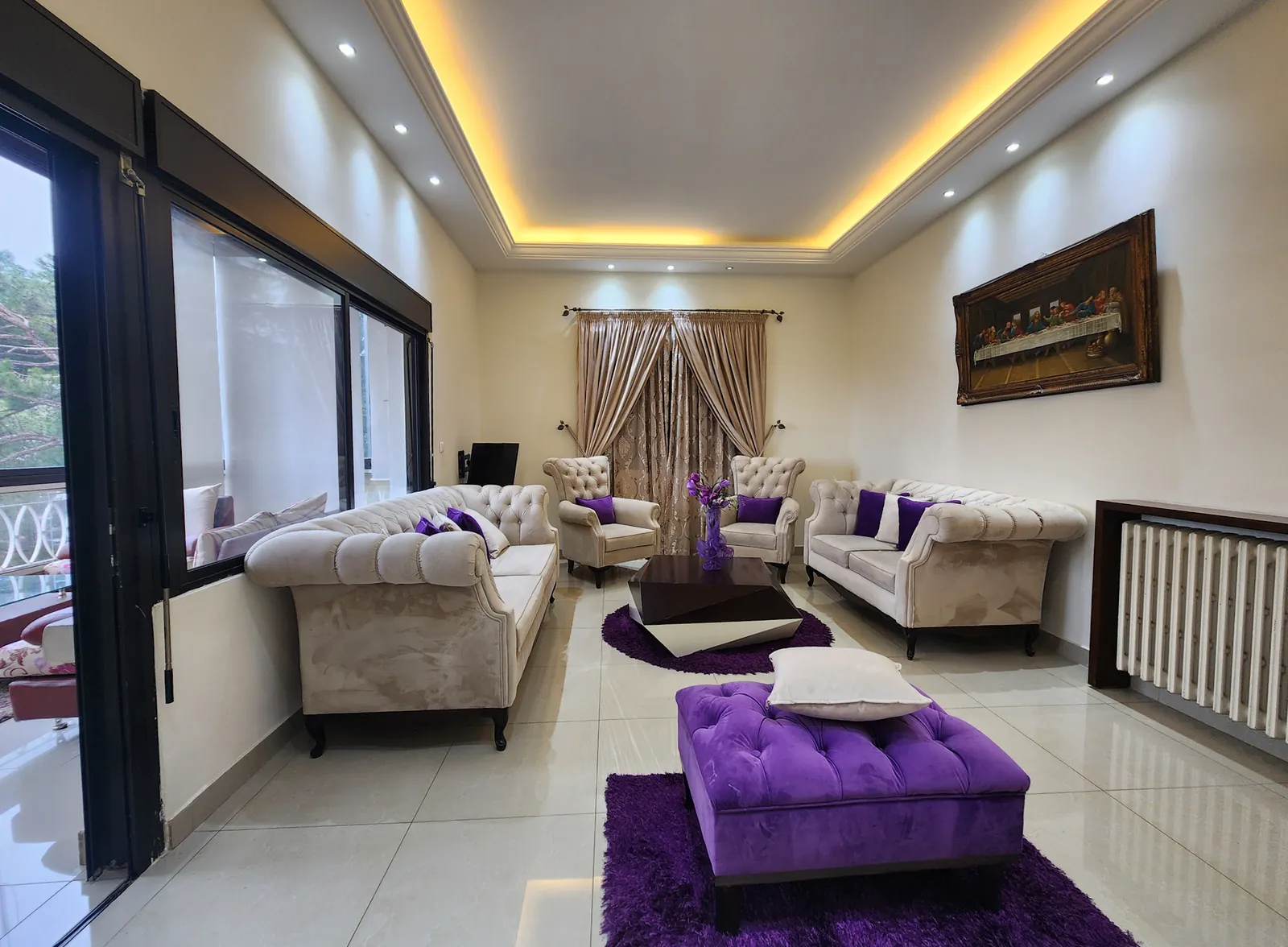Furnished Apartment in Baabdat, Metn with Mountain View