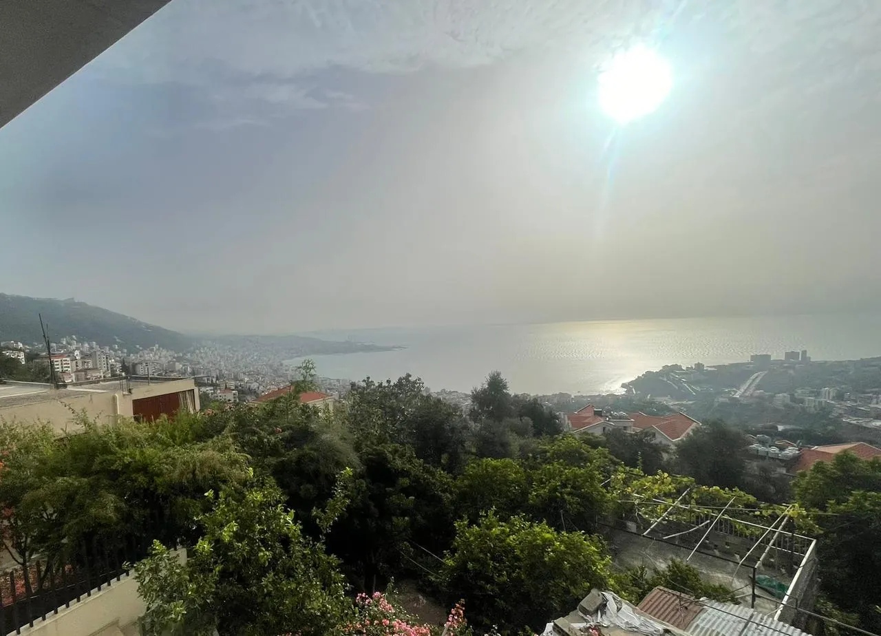 840 SQM Land with Old House in Ghazir with a Panoramic SeaView