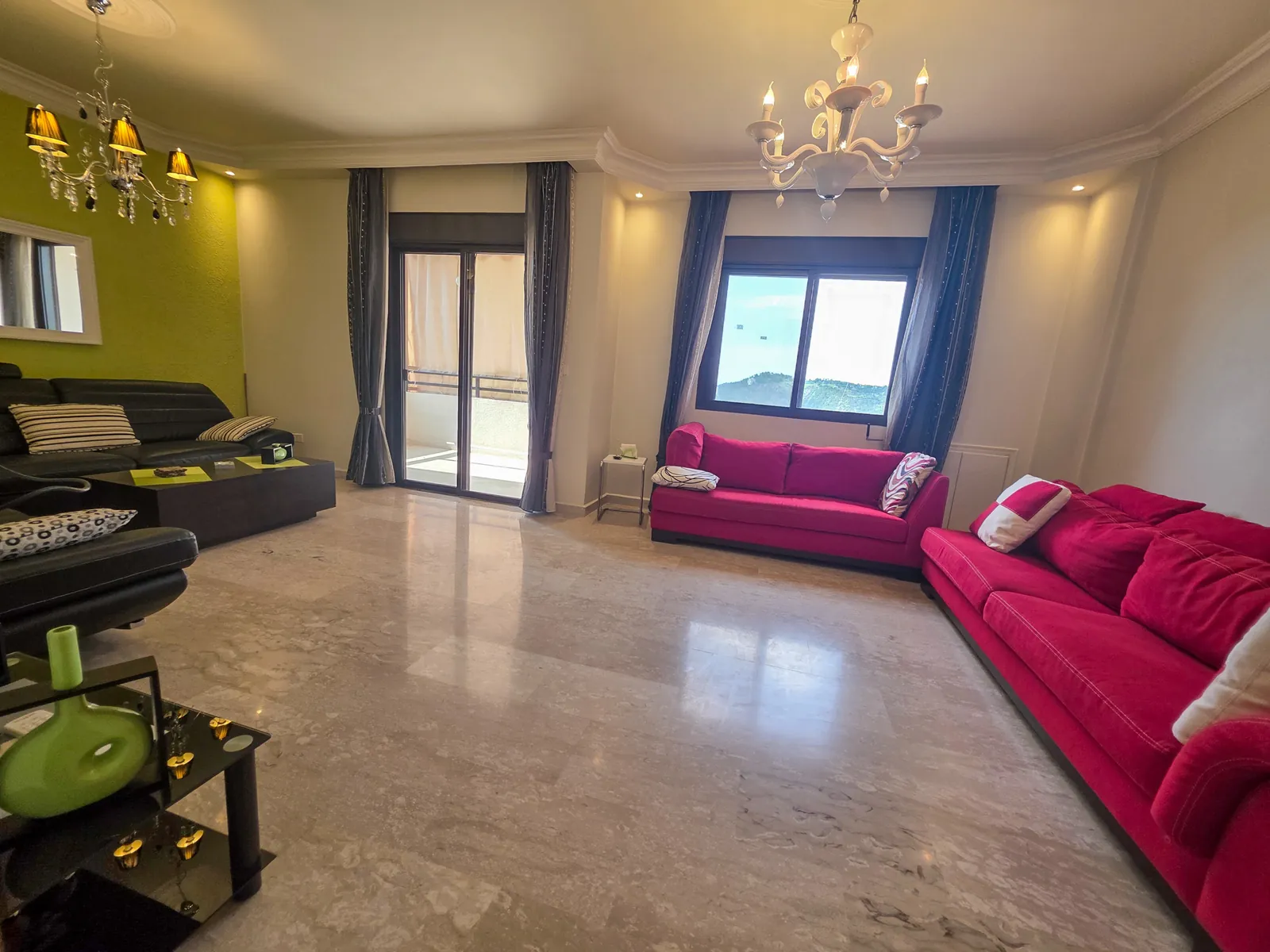Furnished Apartment in Zikrit, Metn with Sea and Mountain View — الصورة 2