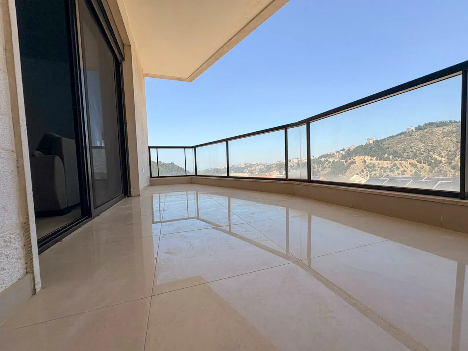 Prime Location New Apartment in Zikrit, Metn with Mountain View