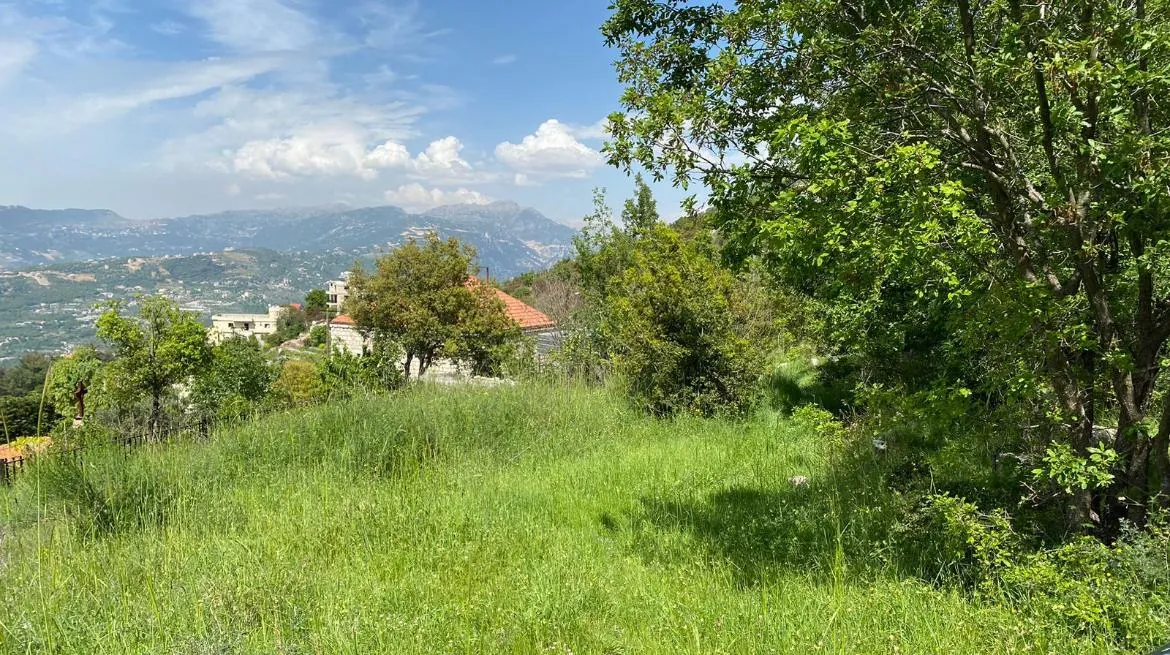 Land for Sale in Ghbeleh with an Amazing Mountain View