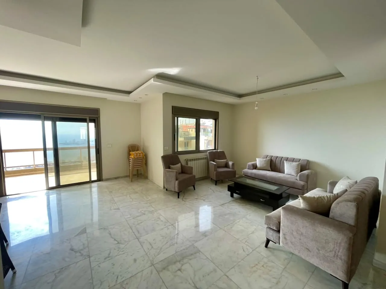 Apartment for Sale/RENT in Sahel Alma with an Open Sea View