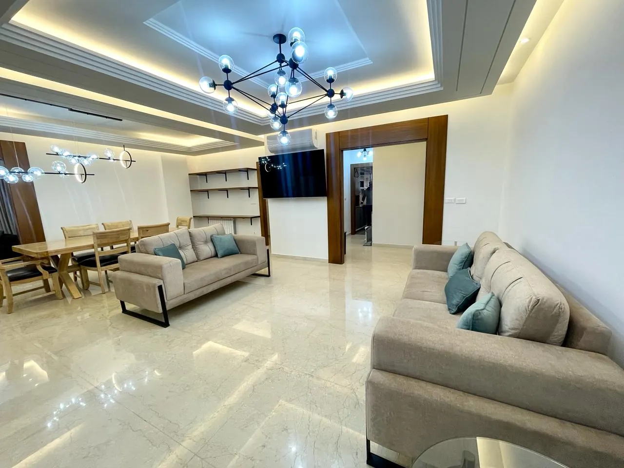 Furnished Duplex for Rent in Kfarhbab, Keserwan an Amazing Sea View — الصورة 2