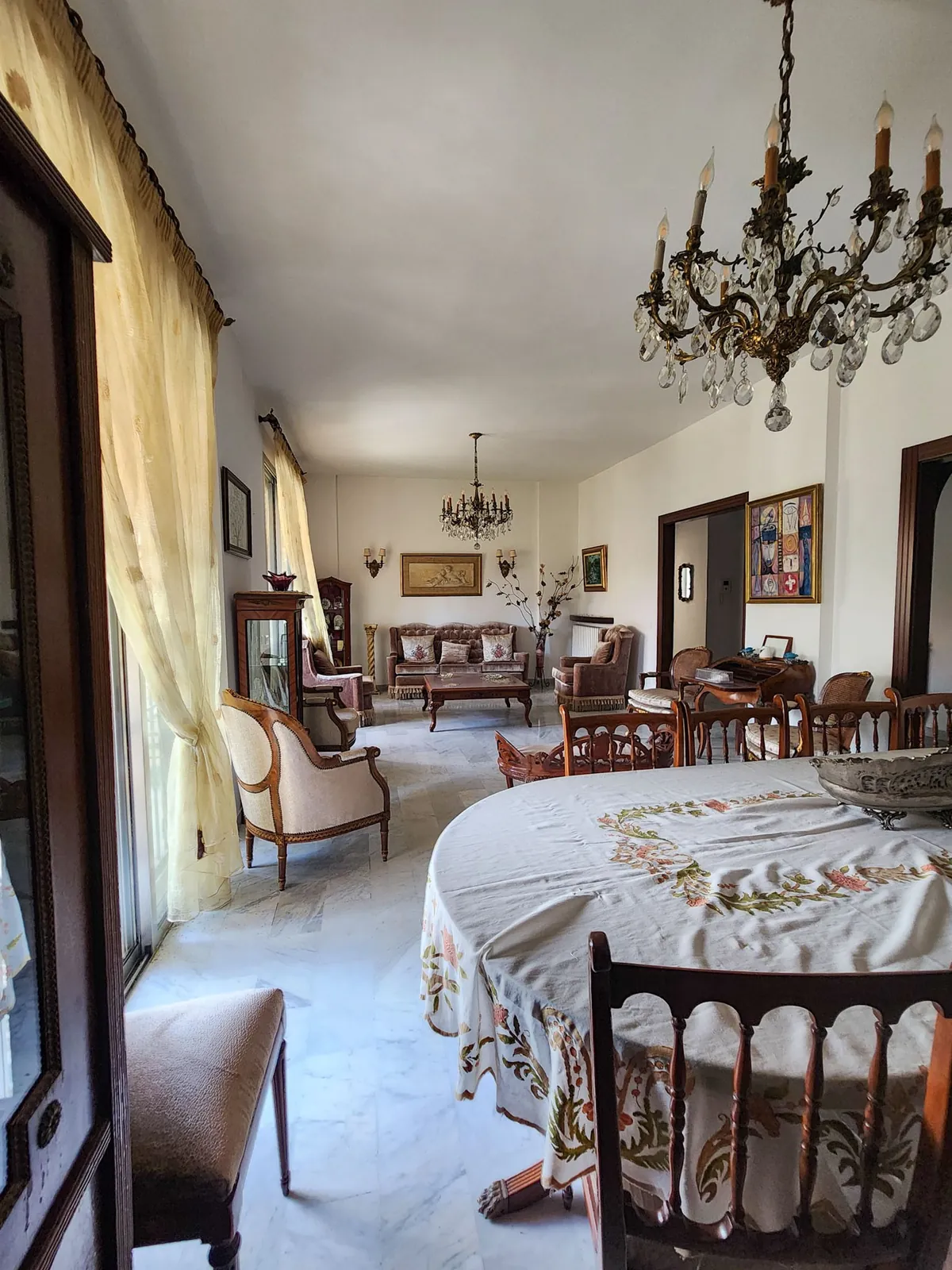 Furnished Apartment in Baabdat, Metn with a Partial Mountain View + GARDEN — الصورة 2