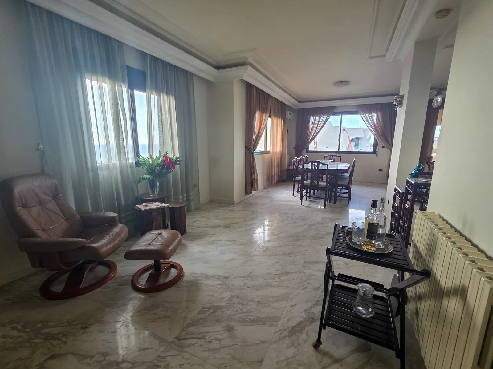 Furnished Spacious Apartment in Aoukar, Metn with a Breathtaking Sea View — photo 2