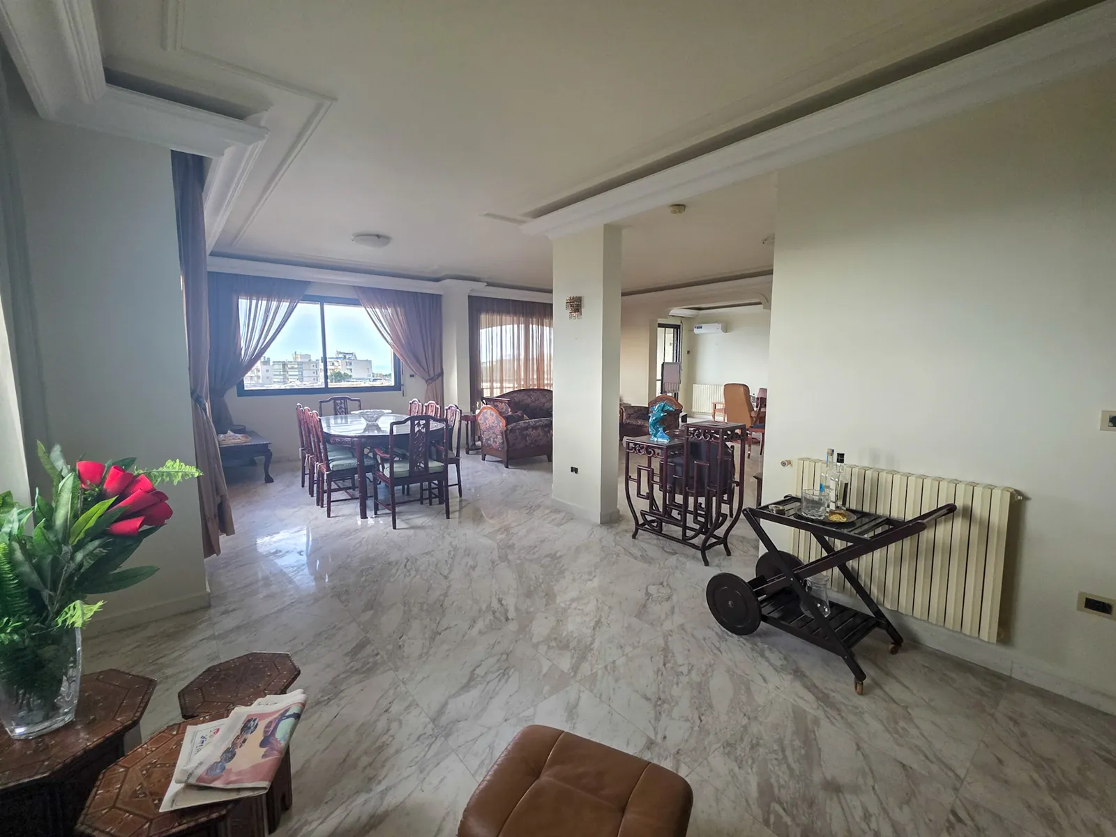 Furnished Spacious Apartment in Aoukar, Metn with a Breathtaking Sea View — photo 3