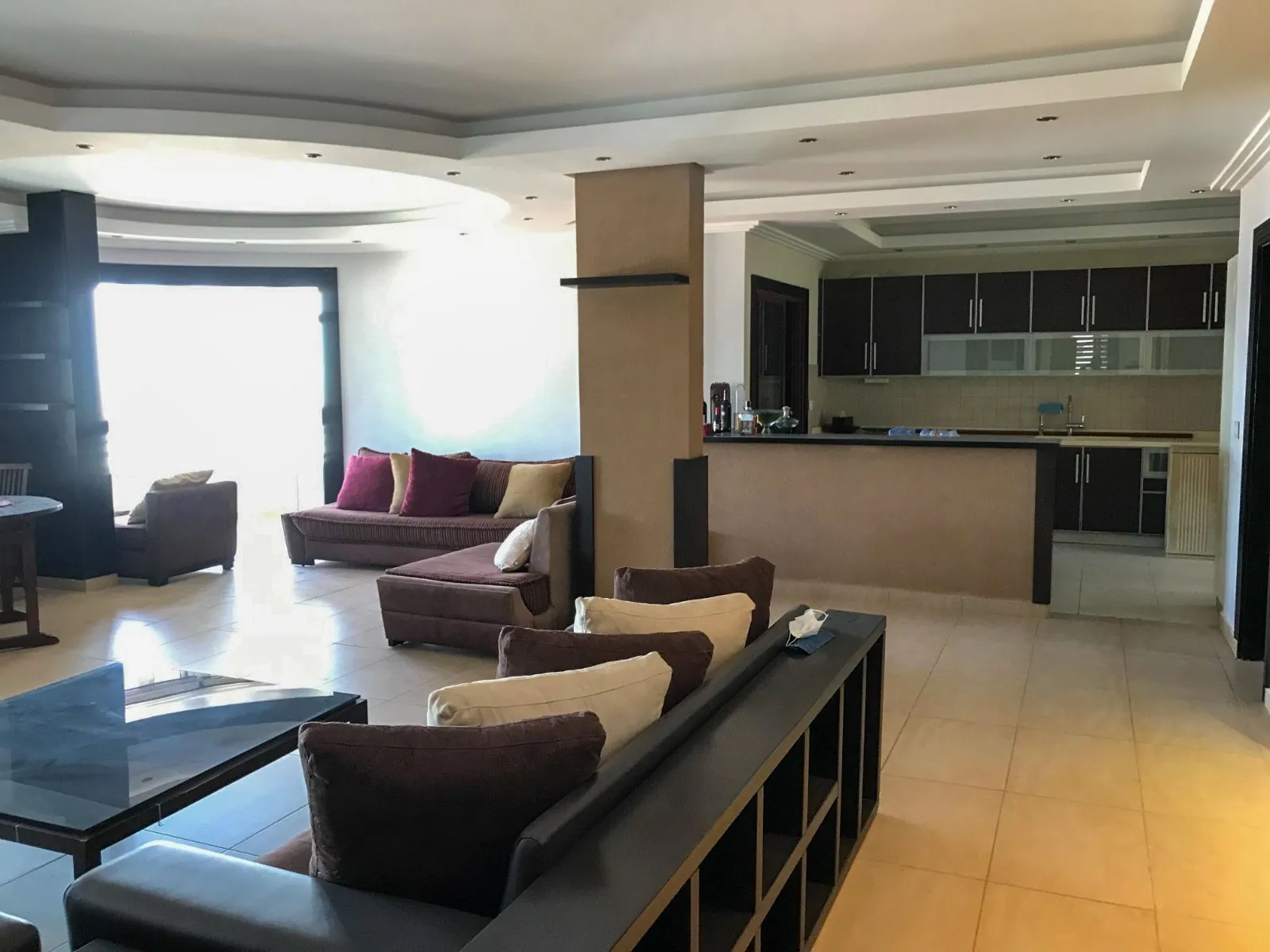 Prime Location Semi Furnished Apartment in Elissar, Metn with Sea View
