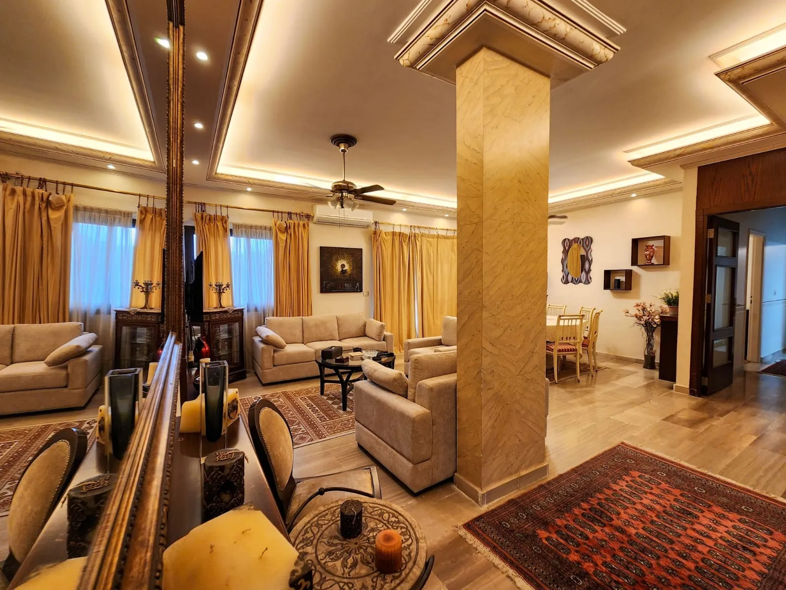 Fully-Furnished Apartment in Broumana with GARDEN Access + Mountain View — الصورة 2