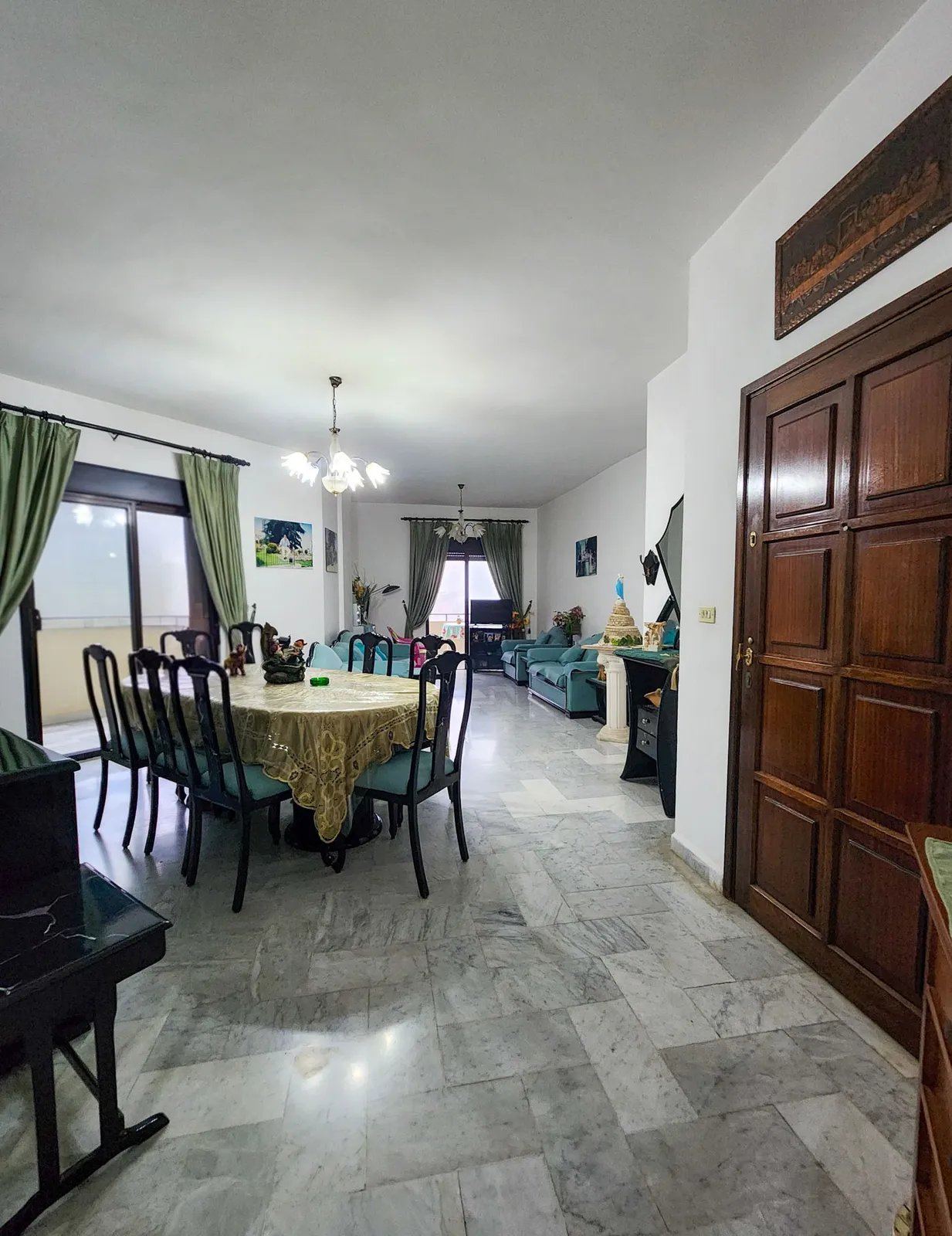 Furnished Apartment in Bhorsaf, Metn with a Breathtaking Sea and Mountain View