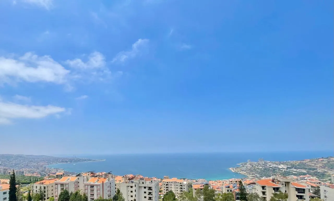 1050 SQM Land in Kfarhbab with a Breathtaking Sea View