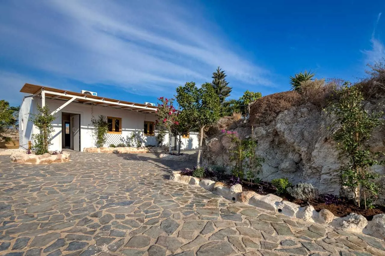 Land + House in Anarita, Paphos , Cyprus Overlooking the Mountains