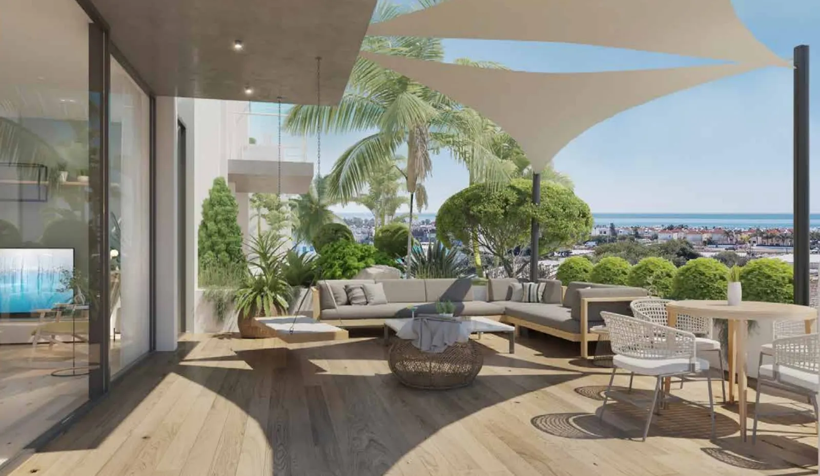 Apartment in Protaras, Cyprus + Terrace — الصورة 4