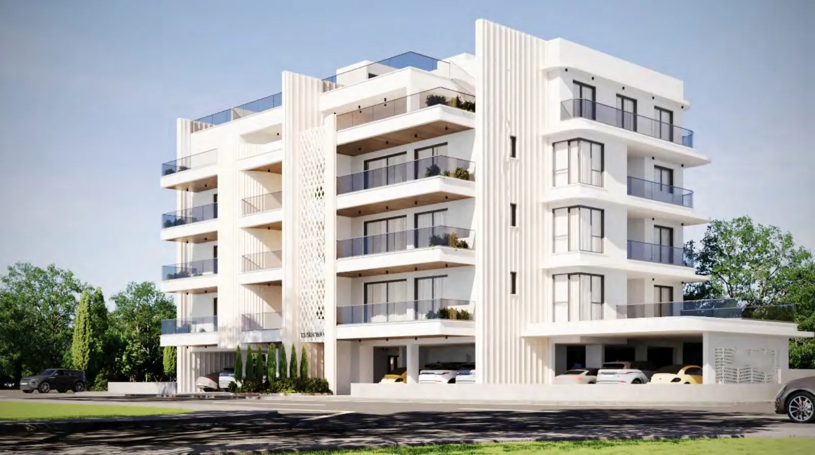 Prime Location Luxurious Apartment in Larnaca City Center +Terrace