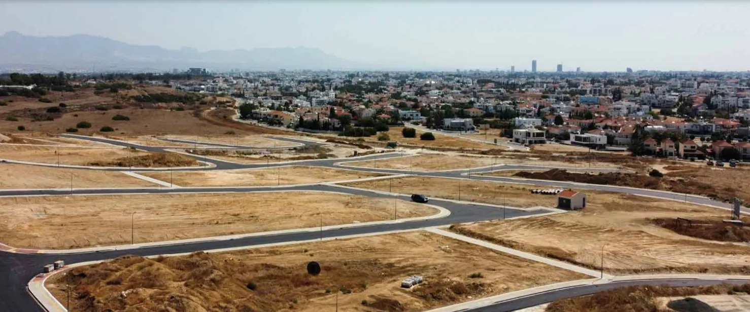 Land in Nicosia, City Center Cyprus overlooking the Mountains