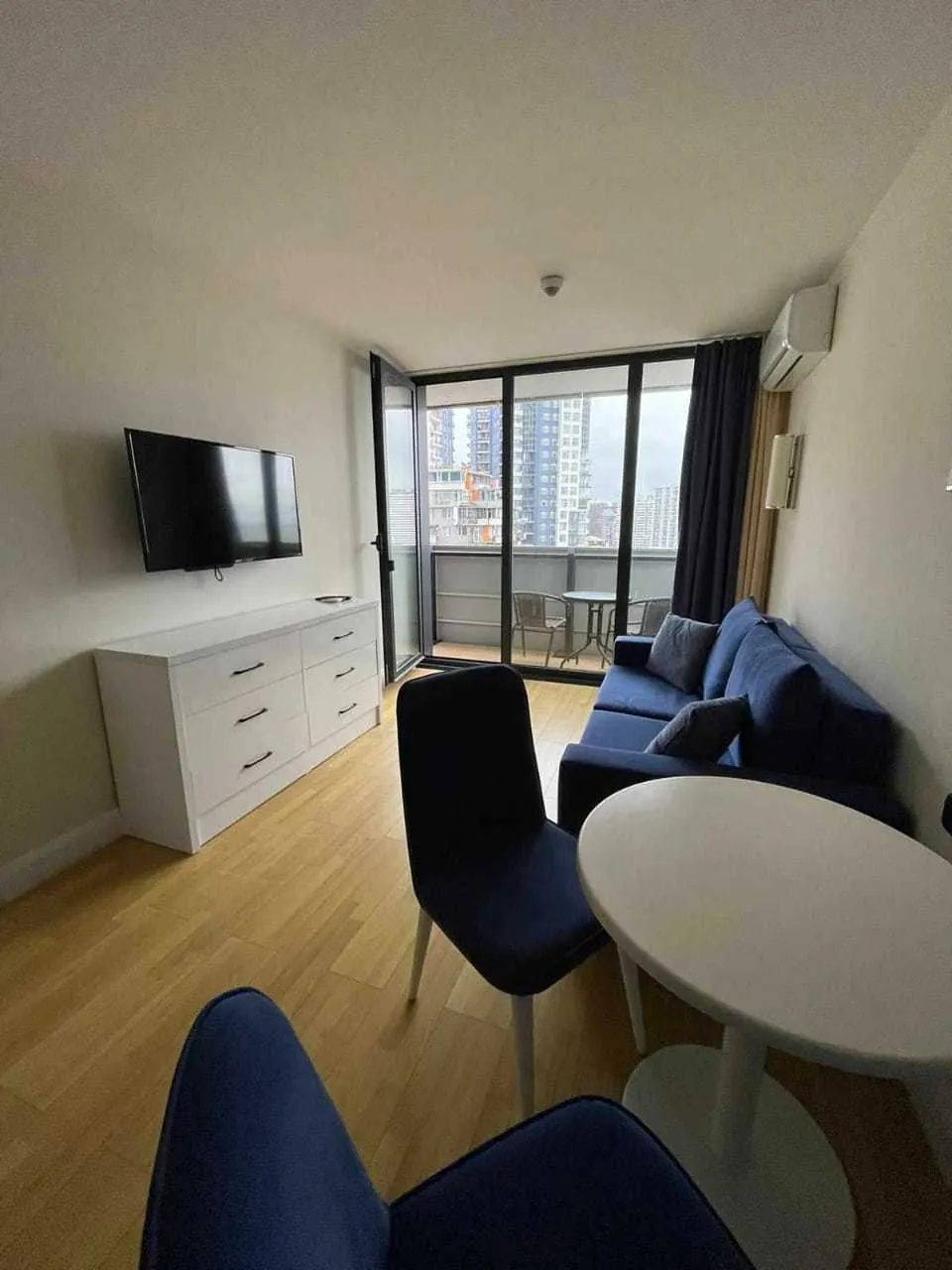 Fully Furnished Studio in Batumi, Georgia with Sea View