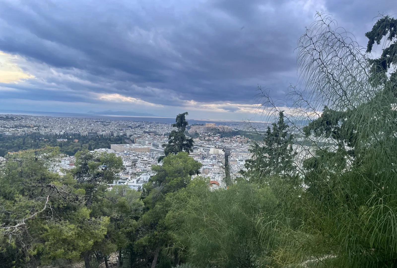 Land in Pagrati, Athens, Greece