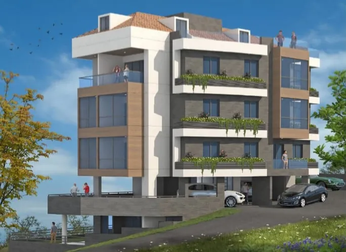 Apartment under construction for Sale in jouret el ballout
