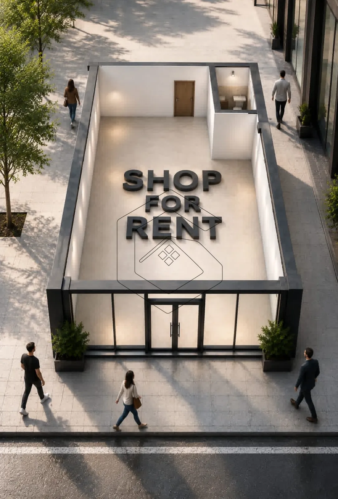 Shop for Rent In Blat