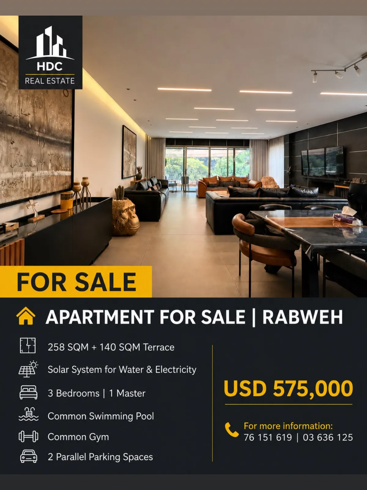 Apartment for Sale in Rabweh