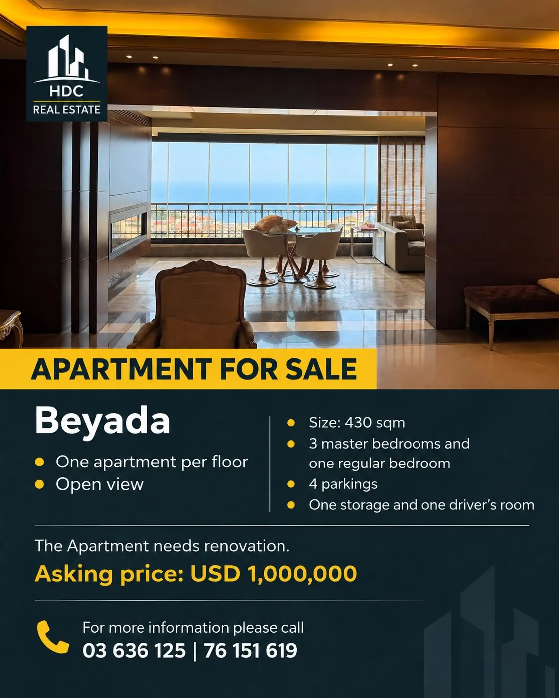 Apartment for Sale in Beyada