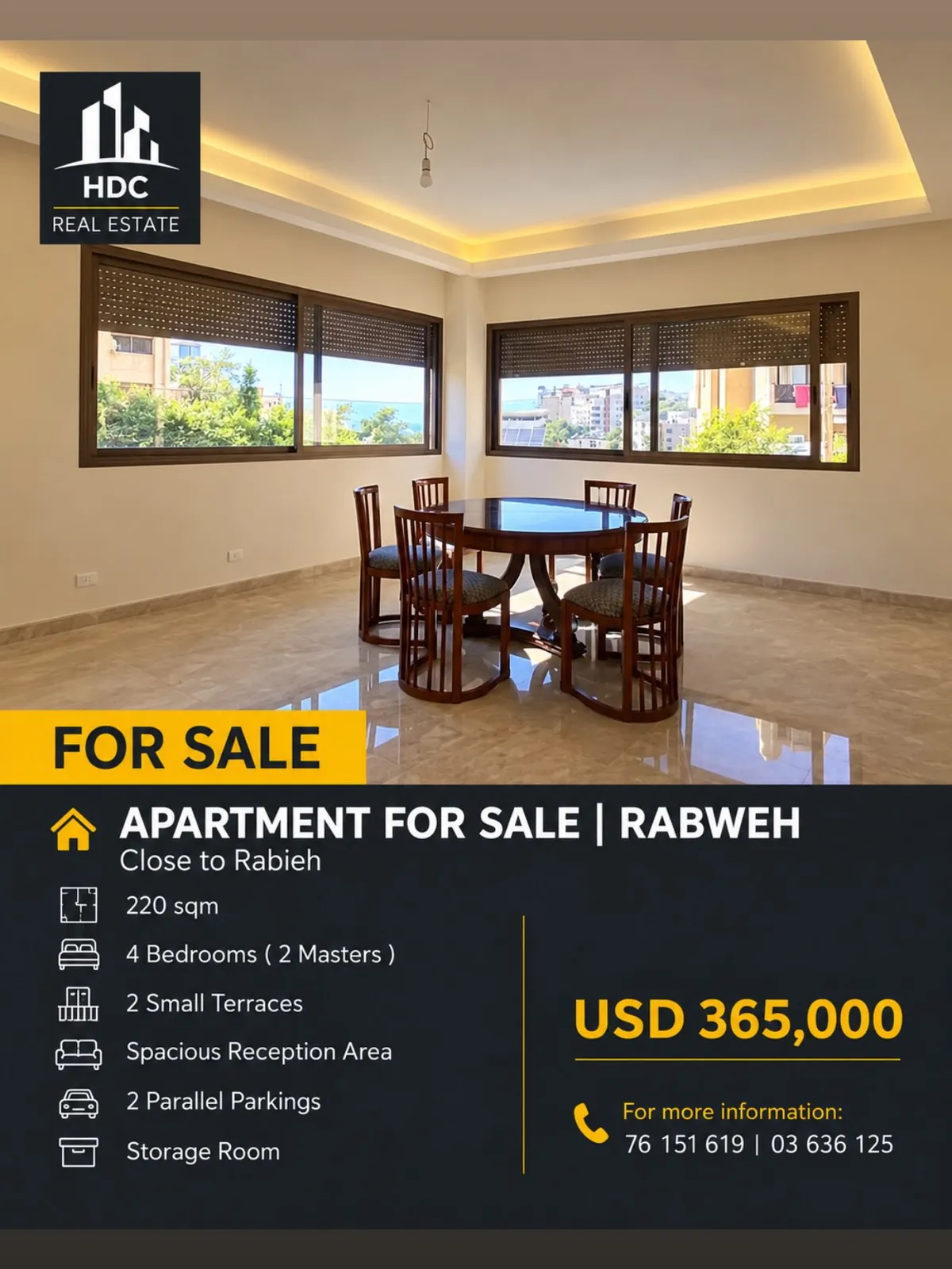 Apartment for Sale in Rabweh