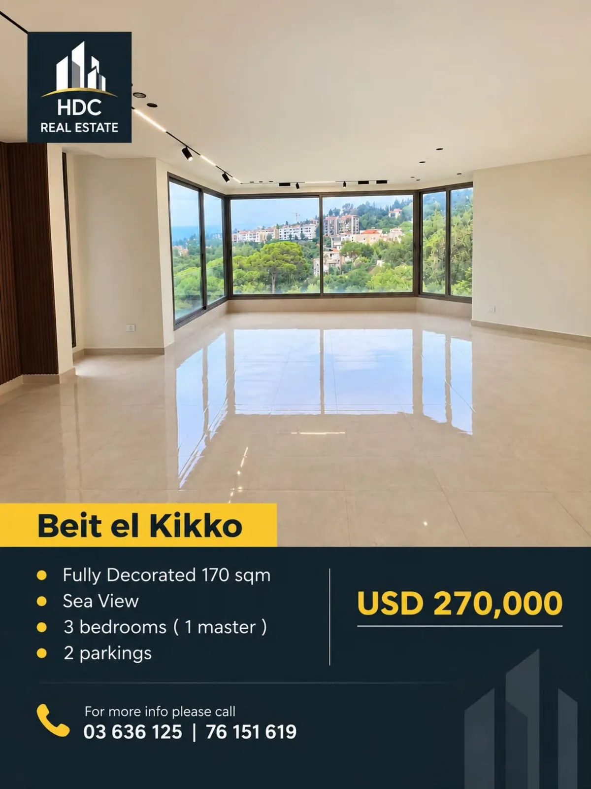 Apartment for Sale in Beit El Kiko