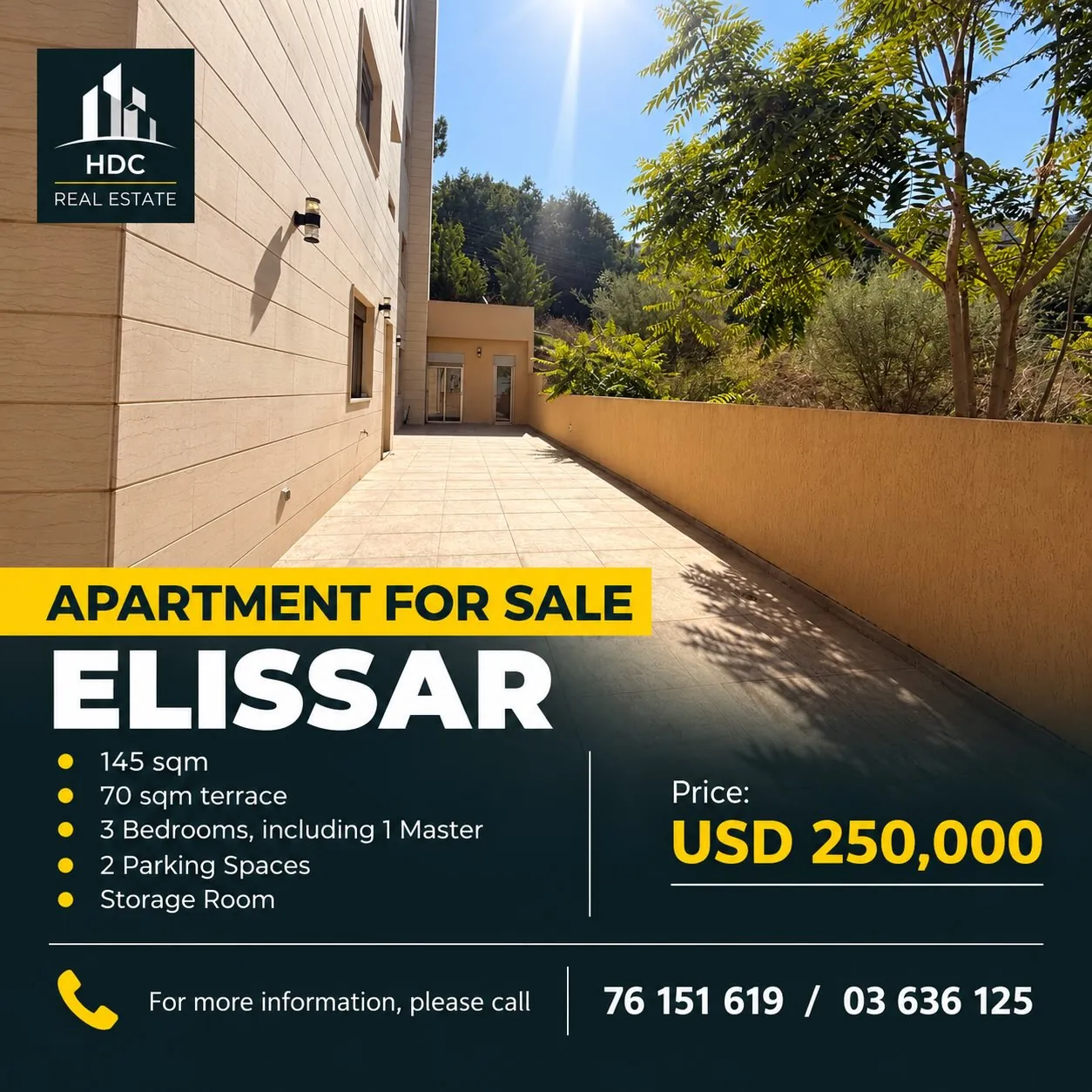 Apartment for Sale in Elissar