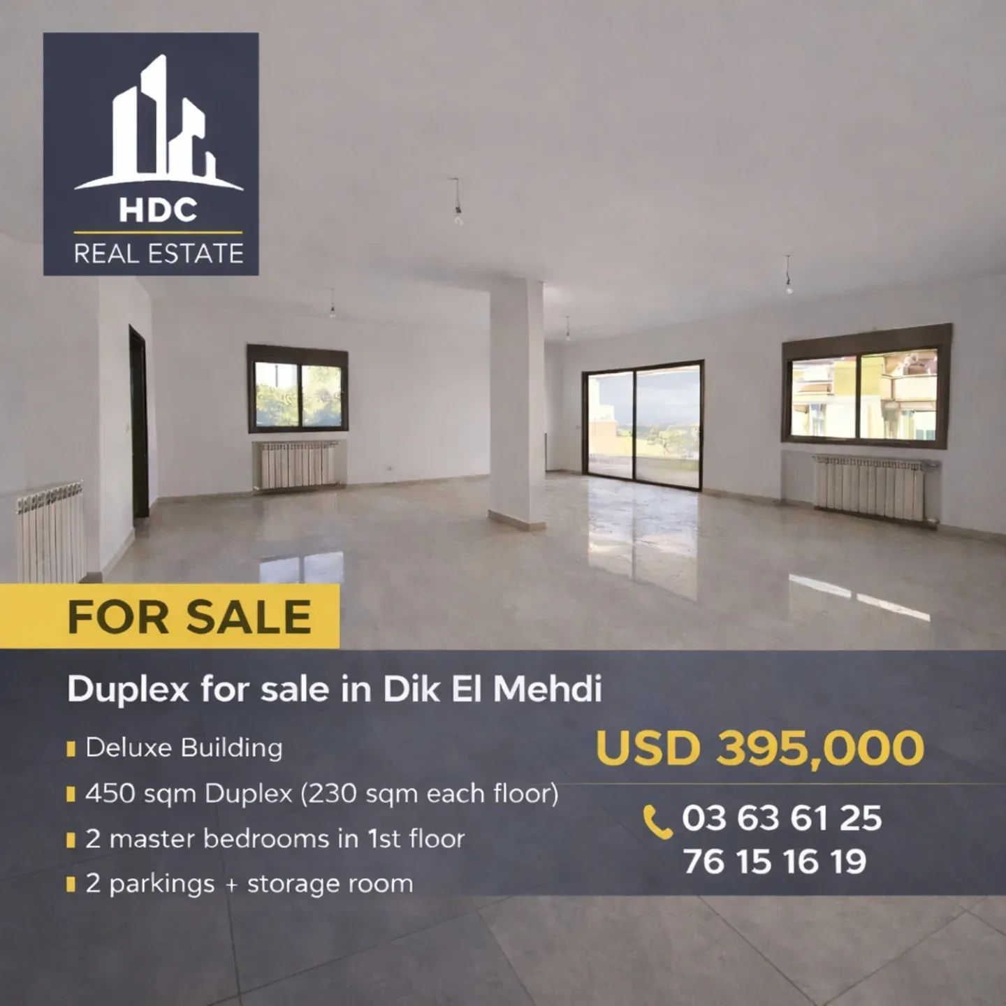 Duplex for Sale in Dik El Mehdi