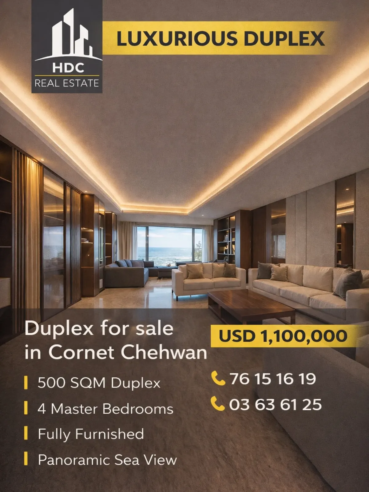 Duplex for Sale in Cornet Chehwan