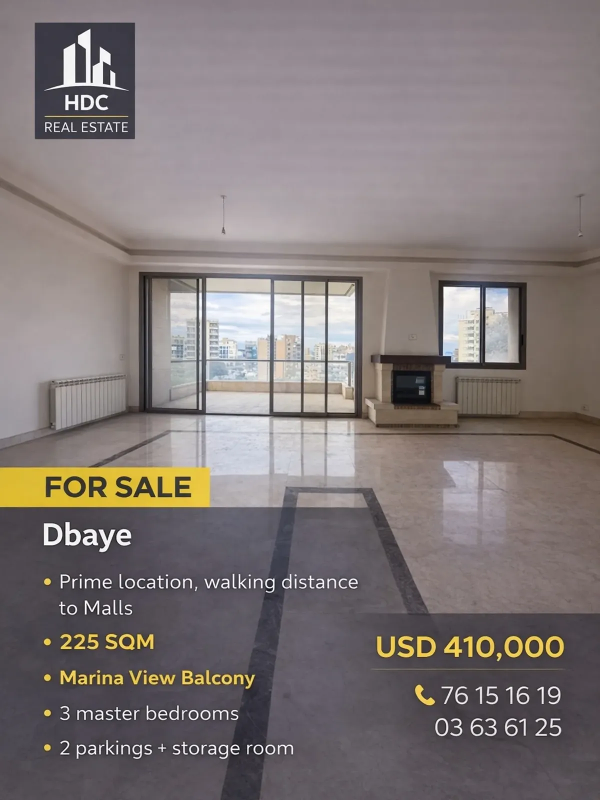 Apartment for Sale in Dbaye