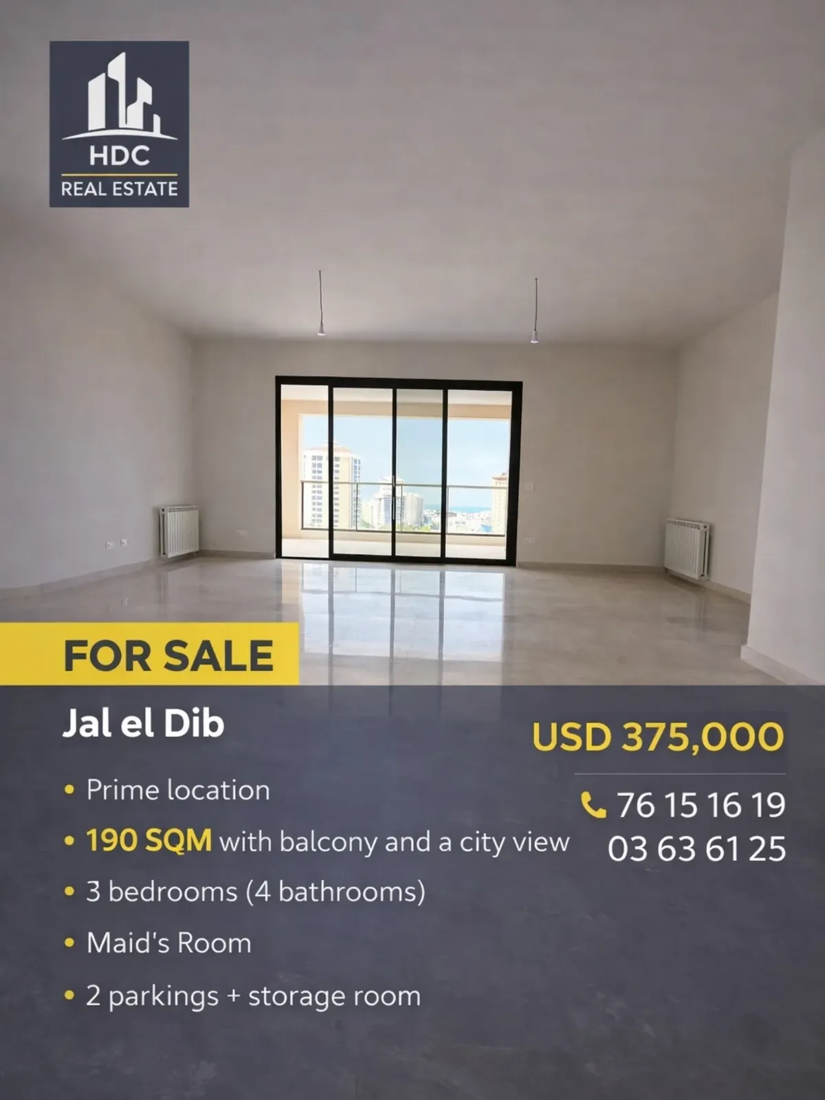 Apartment for Sale in Jal El Dib