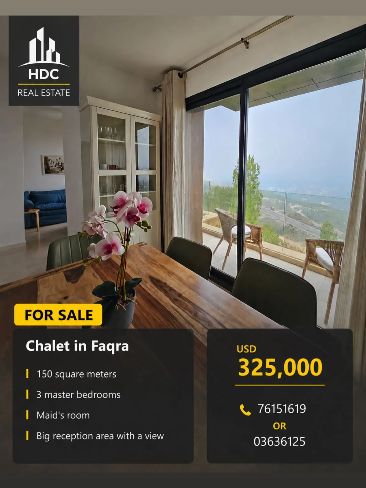 Chalet for Sale in Faqra