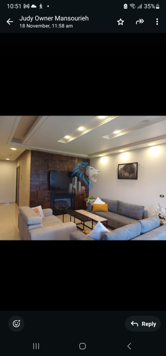 Apartment For Sale In Mansourieh
