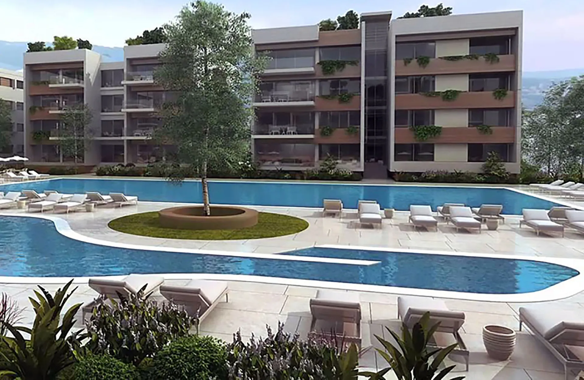 Furnished Chalet For Rent In A Gated Community In Tabarja