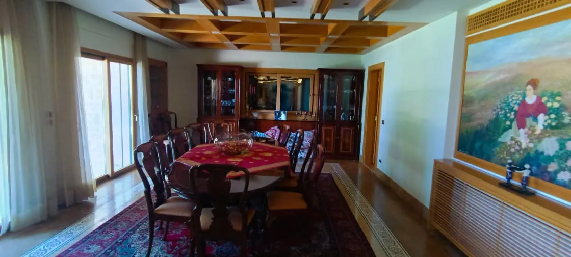 A Unique Prestigious Furnished Villa With Garden for Sale in Faqra Club — الصورة 5