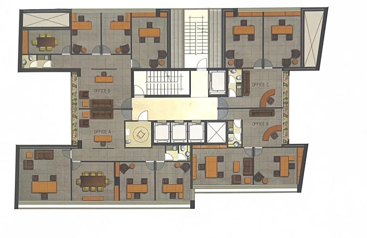 Core & Shell 96SQM Office for Sale in a Business Bldg. Spears, Ras Beirut