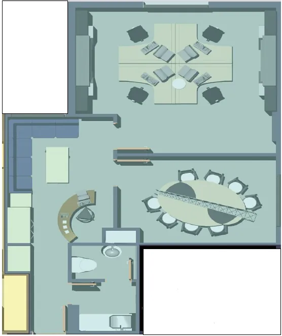 2-Rooms Office for Rent in Bouchrieh