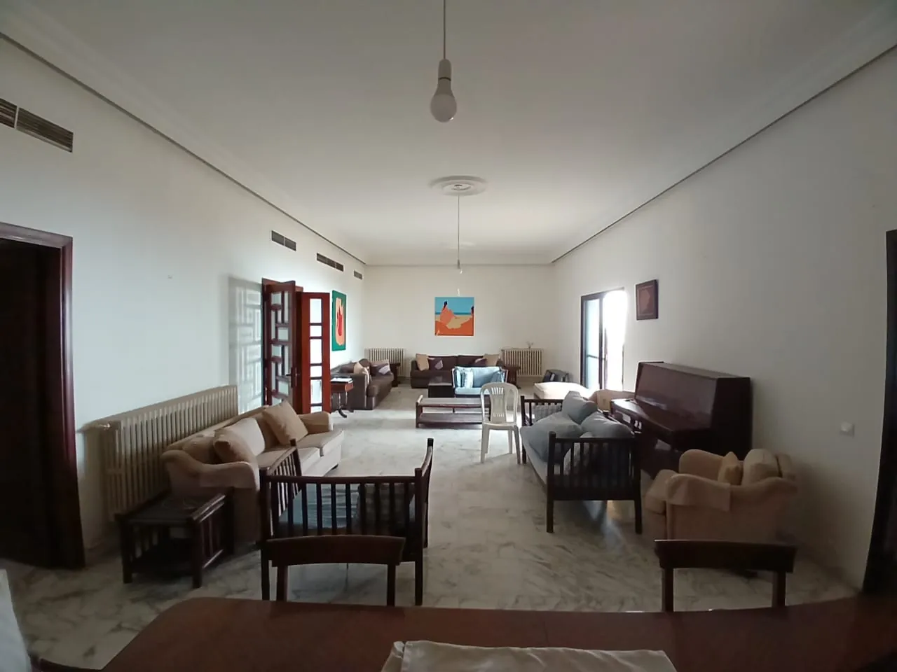 Spacious Furnished Apartment with Panoramic View For Rent in Biyada