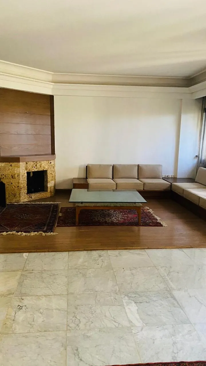 Spacious Furnished Apartment With Garden for Rent In Naccache