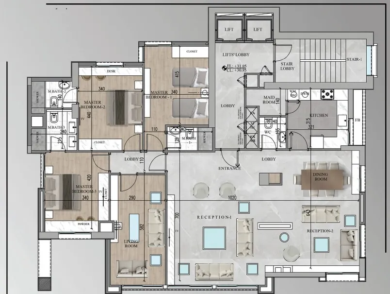 Under-Construction Project! Brand New 3-Bedroom Apartment For Sale in Sin El Fil — الصورة 2